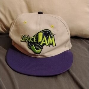 Space Jam Cap with Purple Brim
